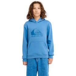 Суичър Quiksilver Comp Logo hoodie - Blue (Quiet Harbor) суичър,детски,блузи,quiksilver,comp,logo,hoodie,blue,(quiet,harbor)