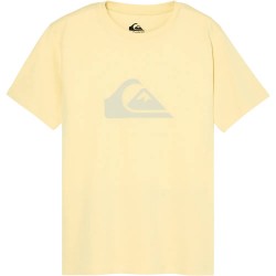 Тениска Quiksilver Evo Comp Logo short sleeve T-shirt - Yellow (Straw) тениска,мъжки,тениски,дамски,тениски,quiksilver,evo,comp,logo,short,sleeve,t,shirt,yellow,(straw)