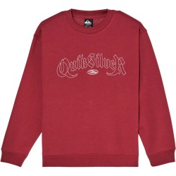 блуза,детски,блузи,quiksilver,graphic,crew,ov,sweatshirt,red,(oxblood,red)