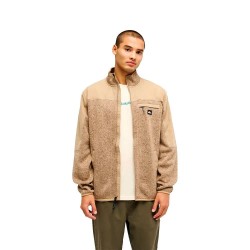 блуза,мъжки,пуловери,quiksilver,keller,outdoor,full,zip,sweatshirt,beige,(kelp,heather)