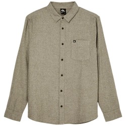 Риза с дълъг ръкав Quiksilver Motherfly Heather long sleeve shirt - Green (Grape Leaf Heather) риза,с,дълъг,ръкав,дамски,ризи,мъжки,ризи,quiksilver,motherfly,heather,long,sleeve,shirt,green,(grape,leaf,heather)
