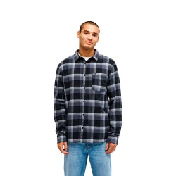 Риза с дълъг ръкав Quiksilver Motherfly Plaid long sleeve shirt - Black / Grey (Black Motherfly) риза,с,дълъг,ръкав,дамски,ризи,мъжки,ризи,quiksilver,motherfly,plaid,long,sleeve,shirt,black,grey,(black,motherfly)