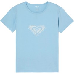Тениска Roxy Lilyregular Nig short sleeve T-shirt - Blue (Cerulean) тениска,мъжки,тениски,дамски,тениски,roxy,lilyregular,nig,short,sleeve,t,shirt,blue,(cerulean)