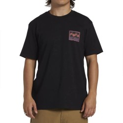 тениска,мъжки,тениски,дамски,тениски,billabong,crayon,wave,short,sleeve,t,shirt,refurbished,black,(black)