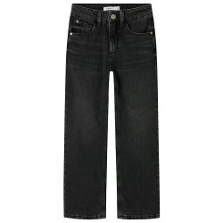 Дънки Name it Rose Straight Fit 9222 high waist jeans refurbished - Black (Black Denim) дънки,мъжки,панталони,дамски,панталони,name,it,rose,straight,fit,9222,high,waist,jeans,refurbished,black,(black,denim)
