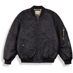 Яке Grimey Odd Cutlass bomber jacket - Black (Black) яке,мъжки,якета,дамски,якета,и,палта,grimey,odd,cutlass,bomber,jacket,black,(black)