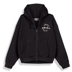 блуза,мъжки,пуловери,дамски,пуловери,grimey,wild,one,full,zip,sweatshirt,black,(black)