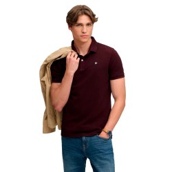 Superdry Vintage Destroy short sleeve polo - Purple (Winter Port) дамски,блузи,с,яка,мъжки,блузи,с,яка,superdry,vintage,destroy,short,sleeve,polo,purple,(winter,port)