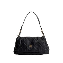 Чанта за през рамо Tommy hilfiger AW0AW18717 shoulder bag - Black (Black) чанта,за,през,рамо,всички,чанти,tommy,hilfiger,aw0aw18717,shoulder,bag,black,(black)