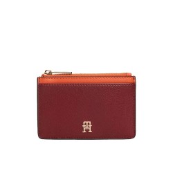 Tommy hilfiger AW0AW18757 woman wallet - Red (Velvet Maroon) портфейли,и,портмонета,tommy,hilfiger,aw0aw18757,woman,wallet,red,(velvet,maroon)