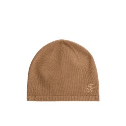 Шапка Tommy hilfiger AW0AW19105 beanie - Brown (Tundra Moss) шапка,всички,шапки,tommy,hilfiger,aw0aw19105,beanie,brown,(tundra,moss)