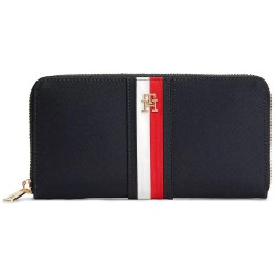портфейли,и,портмонета,tommy,hilfiger,aw0aw19165,woman,wallet,blue,(space,blue)