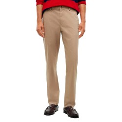 Панталони тип чино Tommy hilfiger Denton MW0MW44330 chino pants - Beige (Sandalwood) панталони,тип,чино,мъжки,панталони,дамски,панталони,tommy,hilfiger,denton,mw0mw44330,chino,pants,beige,(sandalwood)