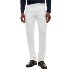 Дънки Tommy hilfiger Denton MW0MW44914 Slim Straight Fit jeans - White (Ivory Petal) дънки,мъжки,панталони,дамски,панталони,tommy,hilfiger,denton,mw0mw44914,slim,straight,fit,jeans,white,(ivory,petal)