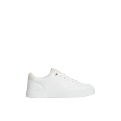 Маратонки Tommy hilfiger FW0FW09606 trainers - White (Natural / Black) маратонки,мъжки,маратонки,дамски,маратонки,tommy,hilfiger,fw0fw09606,trainers,white,(natural,black)