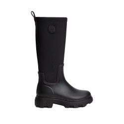 Обувки Tommy hilfiger FW0FW09678 rain boots - Black (Black) обувки,дамски,боти,мъжки,боти,tommy,hilfiger,fw0fw09678,rain,boots,black,(black)