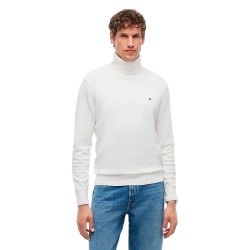 Блуза Tommy hilfiger MW0MW28048 Cashmere high neck sweater - White (Ivory Petal) блуза,мъжки,пуловери,дамски,пуловери,tommy,hilfiger,mw0mw28048,cashmere,high,neck,sweater,white,(ivory,petal)