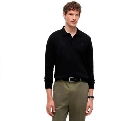 дамски,блузи,с,яка,мъжки,блузи,с,яка,tommy,hilfiger,mw0mw36519,cashmere,long,sleeve,polo,black,(black)