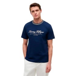 тениска,мъжки,тениски,дамски,тениски,tommy,hilfiger,mw0mw43211,short,sleeve,t,shirt,blue,(carbon,navy)