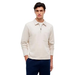 блуза,мъжки,пуловери,tommy,hilfiger,mw0mw43213,half,zip,sweatshirt,beige,(heathered,oatmilk)
