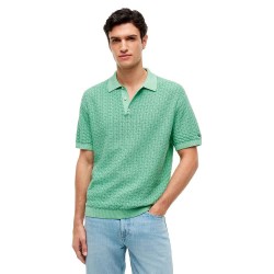 Tommy hilfiger MW0MW43246 short sleeve polo - Green (Cut Grass) дамски,блузи,с,яка,мъжки,блузи,с,яка,tommy,hilfiger,mw0mw43246,short,sleeve,polo,green,(cut,grass)