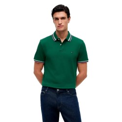 Tommy hilfiger MW0MW43267 Regular Fit short sleeve polo - Green (Street Green) дамски,блузи,с,яка,мъжки,блузи,с,яка,tommy,hilfiger,mw0mw43267,regular,fit,short,sleeve,polo,green,(street,green)