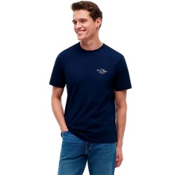 Тениска Tommy hilfiger MW0MW44258 short sleeve T-shirt - Blue (Carbon Navy) тениска,мъжки,тениски,дамски,тениски,tommy,hilfiger,mw0mw44258,short,sleeve,t,shirt,blue,(carbon,navy)