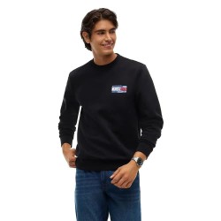 Блуза Tommy hilfiger MW0MW44936 sweater - Black (Black) блуза,мъжки,пуловери,дамски,пуловери,tommy,hilfiger,mw0mw44936,sweater,black,(black)