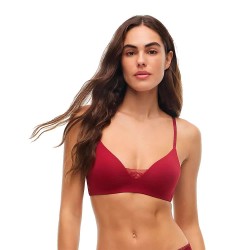 Tommy hilfiger UW0UW06694 Wireless bra - Pink (Rouge Lurex) дамско,бельо,дамски,бикини,и,танкини,tommy,hilfiger,uw0uw06694,wireless,bra,pink,(rouge,lurex)