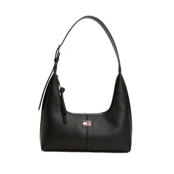 Чанта за през рамо Tommy jeans AW0AW19059 shoulder bag - Black (Black) чанта,за,през,рамо,всички,чанти,tommy,jeans,aw0aw19059,shoulder,bag,black,(black)
