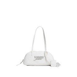 Чанта за през рамо Tommy jeans Bold shoulder bag - White (Ivory) чанта,за,през,рамо,всички,чанти,tommy,jeans,bold,shoulder,bag,white,(ivory)