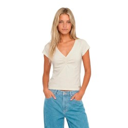 тениска,мъжки,тениски,дамски,тениски,superdry,athletic,essential,gathered,short,sleeve,t,shirt,beige,(off,white)