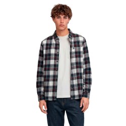 Карирана риза Superdry Cotton Lumberjack long sleeve shirt - Black (Skylar Check White) карирана,риза,дамски,ризи,мъжки,ризи,superdry,cotton,lumberjack,long,sleeve,shirt,black,(skylar,check,white)