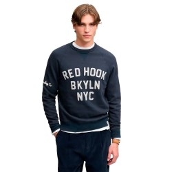 блуза,мъжки,пуловери,superdry,heritage,applique,crew,sweatshirt,blue,(eclipse,navy)