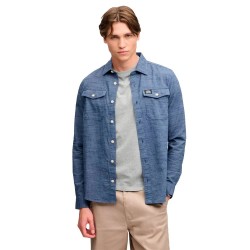 риза,с,дълъг,ръкав,дамски,ризи,мъжки,ризи,superdry,herringbone,workwear,long,sleeve,shirt,blue,(flint,blue,slub)