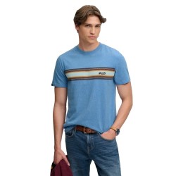 тениска,мъжки,тениски,дамски,тениски,superdry,outdoor,stripe,logo,relaxed,short,sleeve,t,shirt,blue,(cornflower,blue,marl)