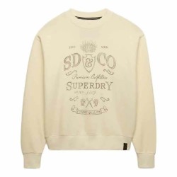 Блуза Superdry Vintage Workwear Crew sweatshirt - Beige (Cream) блуза,дамски,блузи,superdry,vintage,workwear,crew,sweatshirt,beige,(cream)