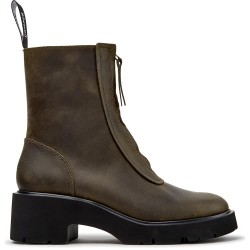 дамски,боти,мъжки,боти,camper,milah,booties,green,(dark,green)