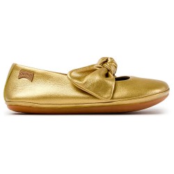 обувки,дамски,обувки,camper,right,ballet,pumps,golden,(gold)