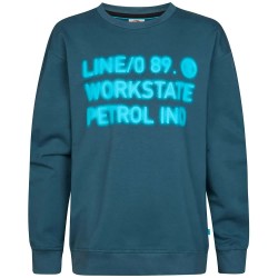 Блуза Petrol industries B-3060-SWR354 sweatshirt - Blue (Storm Blue) блуза,детски,блузи,petrol,industries,b,3060,swr354,sweatshirt,blue,(storm,blue)