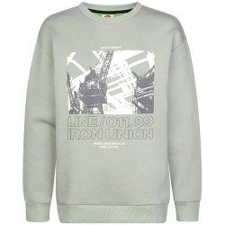 Блуза Petrol industries B-3060-SWR358 sweatshirt - Grey (Ice Grey) блуза,детски,блузи,petrol,industries,b,3060,swr358,sweatshirt,grey,(ice,grey)