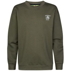 Блуза Petrol industries B-3060-SWR376 sweatshirt - Green (Beluga) блуза,детски,блузи,petrol,industries,b,3060,swr376,sweatshirt,green,(beluga)