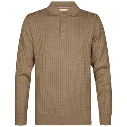 Блуза Petrol industries M-3060-KWC203 sweater - Brown (Oak) блуза,мъжки,пуловери,дамски,пуловери,petrol,industries,m,3060,kwc203,sweater,brown,(oak)