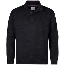 Блуза Petrol industries M-3060-KWC2060 sweater - Black (Deep Black) блуза,мъжки,пуловери,дамски,пуловери,petrol,industries,m,3060,kwc2060,sweater,black,(deep,black)