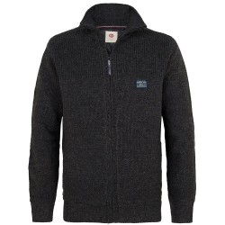 Жилетка Petrol industries M-3060-KWC283 cardigan - Black (Iron Steel) жилетка,мъжки,пуловери,дамски,пуловери,petrol,industries,m,3060,kwc283,cardigan,black,(iron,steel)