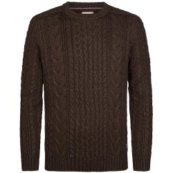 Блуза Petrol industries M-3060-KWR247 sweater - Brown (Cedar Brown) блуза,мъжки,пуловери,дамски,пуловери,petrol,industries,m,3060,kwr247,sweater,brown,(cedar,brown)