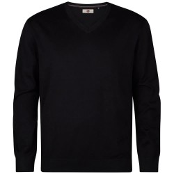 блуза,мъжки,пуловери,дамски,пуловери,petrol,industries,m,3060,kwv2000,v,neck,sweater,black,(black)