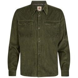 Риза с дълъг ръкав Petrol industries M-3060-SIL422 long sleeve shirt - Green (Mossy Stone) риза,с,дълъг,ръкав,дамски,ризи,мъжки,ризи,petrol,industries,m,3060,sil422,long,sleeve,shirt,green,(mossy,stone)