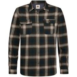 Риза с дълъг ръкав Petrol industries M-3060-SIL428 long sleeve shirt - Black (Deep Green) риза,с,дълъг,ръкав,дамски,ризи,мъжки,ризи,petrol,industries,m,3060,sil428,long,sleeve,shirt,black,(deep,green)