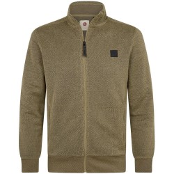 Блуза Petrol industries M-3060-SWC301 full zip sweatshirt - Green (Oak) блуза,мъжки,пуловери,petrol,industries,m,3060,swc301,full,zip,sweatshirt,green,(oak)